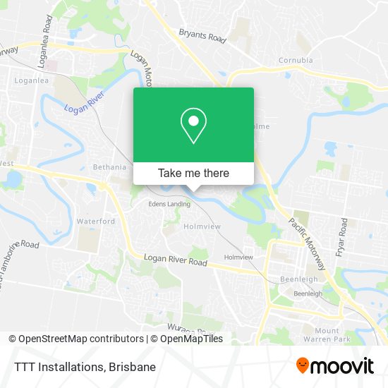 TTT Installations map