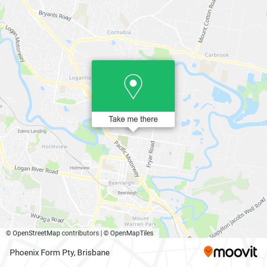 Phoenix Form Pty map