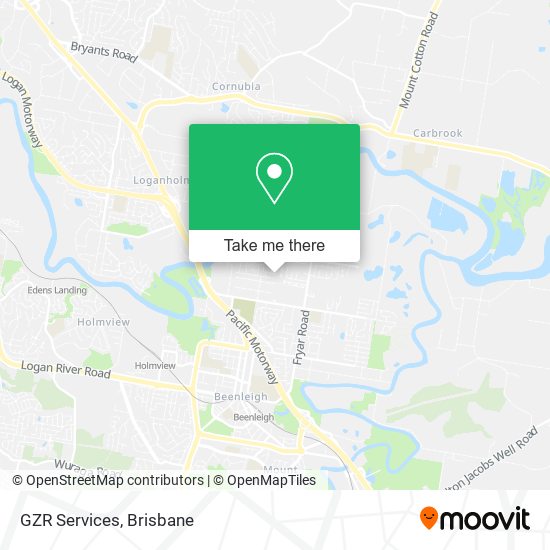 GZR Services map