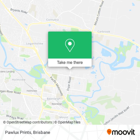 Pawlux Prints map