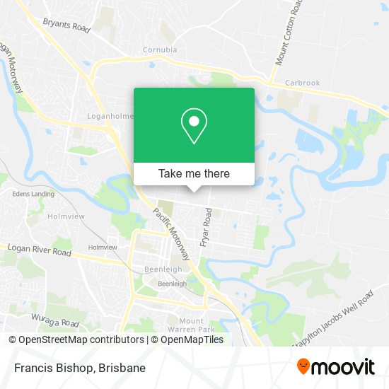 Francis Bishop map