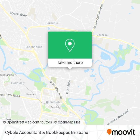 Cybele Accountant & Bookkeeper map