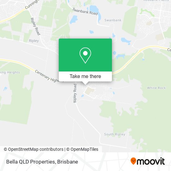 Bella QLD Properties map