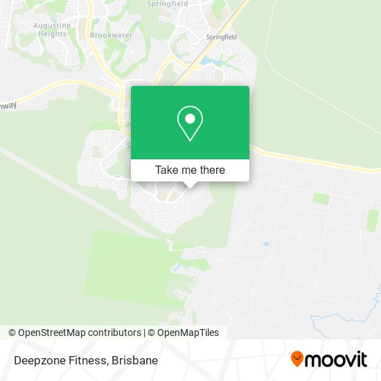 Deepzone Fitness map