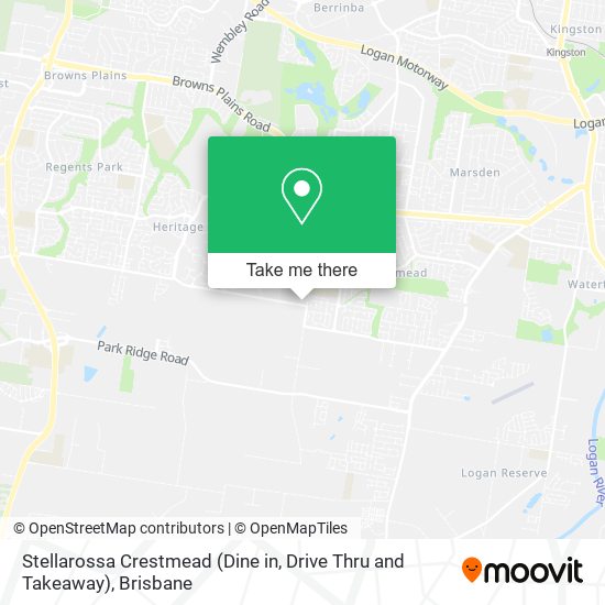 Stellarossa Crestmead (Dine in, Drive Thru and Takeaway) map