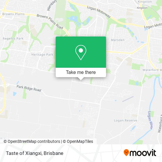 Taste of Xiangxi map