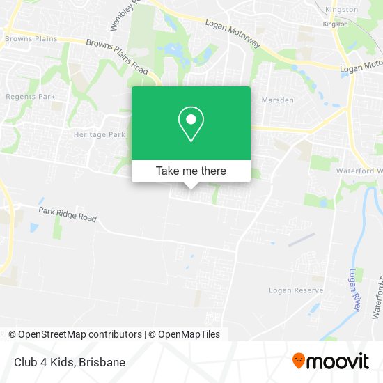 Club 4 Kids map