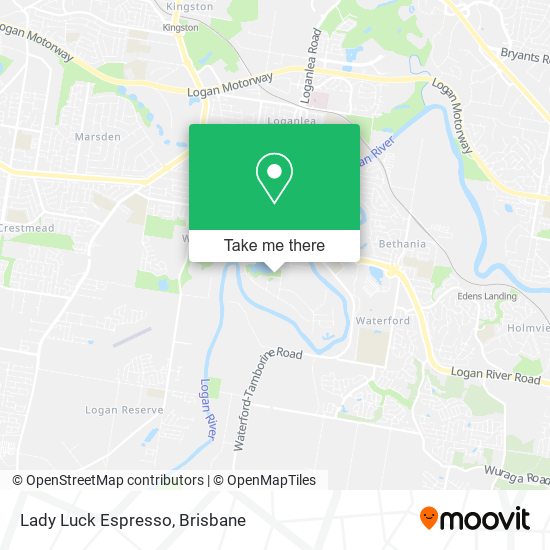 Lady Luck Espresso map
