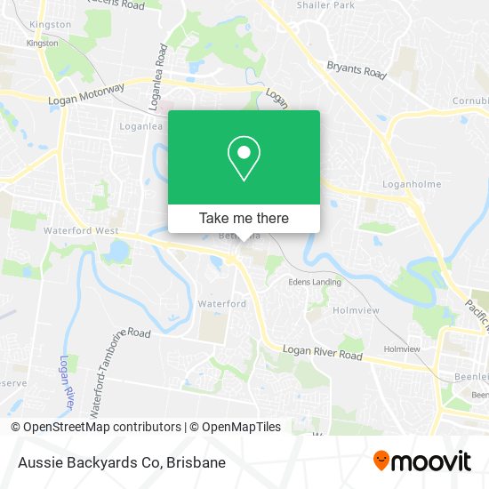 Aussie Backyards Co map