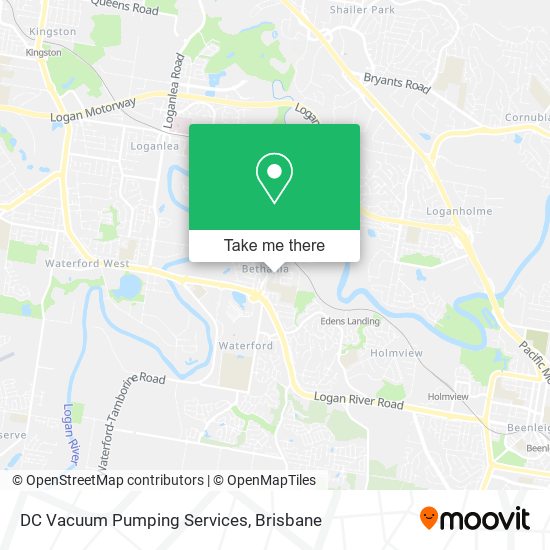 DC Vacuum Pumping Services map