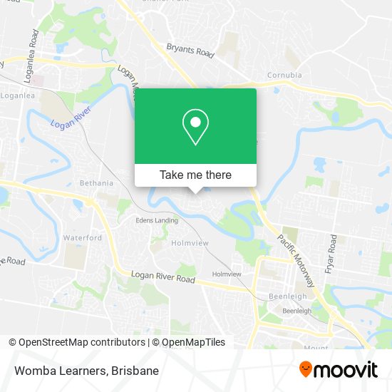 Womba Learners map