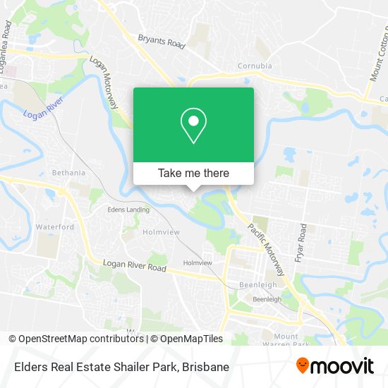Elders Real Estate Shailer Park map