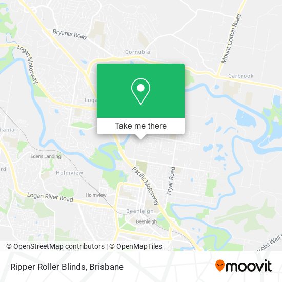 Ripper Roller Blinds map