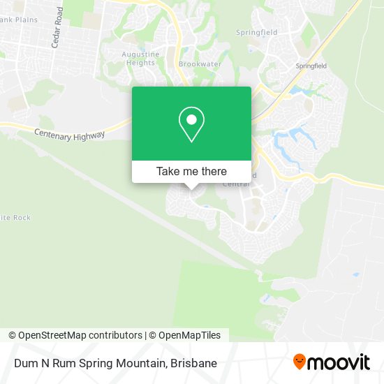 Dum N Rum Spring Mountain map