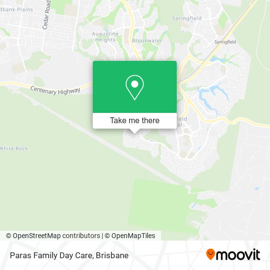Paras Family Day Care map