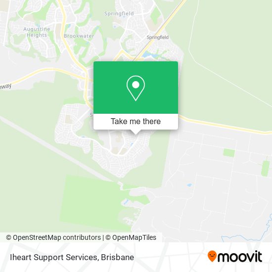 Iheart Support Services map
