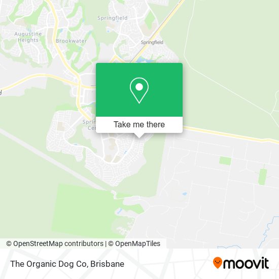 The Organic Dog Co map
