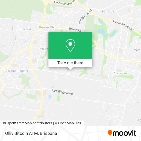 Olliv Bitcoin ATM map