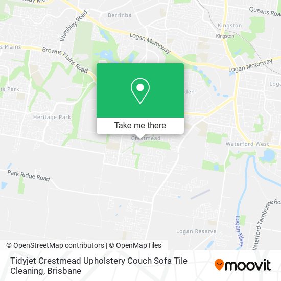 Tidyjet Crestmead Upholstery Couch Sofa Tile Cleaning map