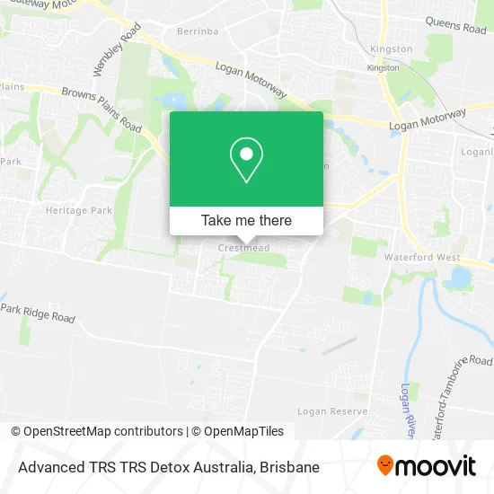 Advanced TRS TRS Detox Australia map