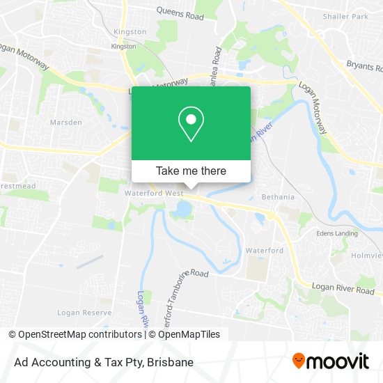Ad Accounting & Tax Pty map