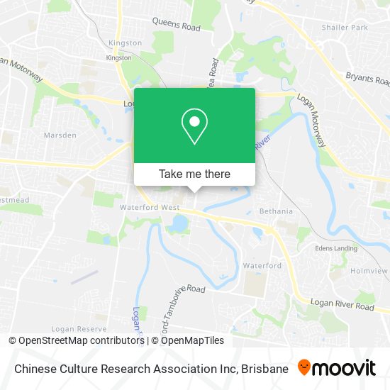 Chinese Culture Research Association Inc map