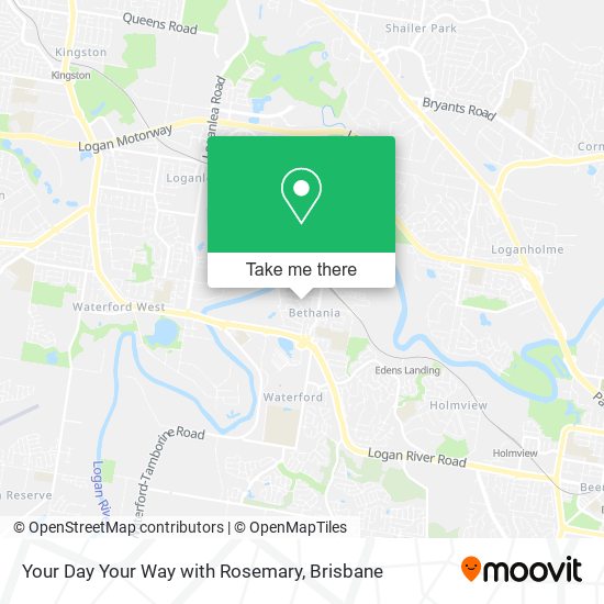 Your Day Your Way with Rosemary map