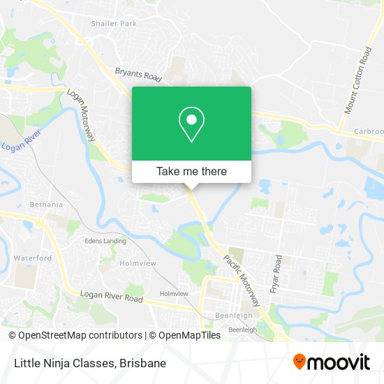 Little Ninja Classes map