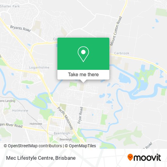 Mec Lifestyle Centre map