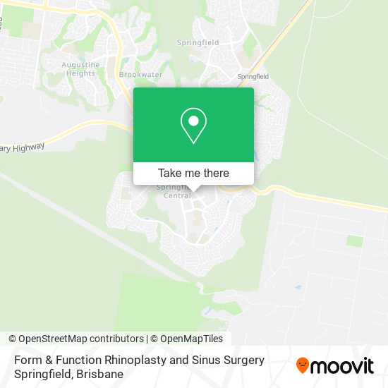 Form & Function Rhinoplasty and Sinus Surgery Springfield map