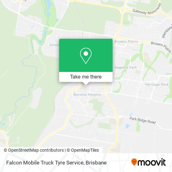 Mapa Falcon Mobile Truck Tyre Service