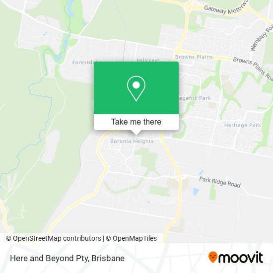 Here and Beyond Pty map