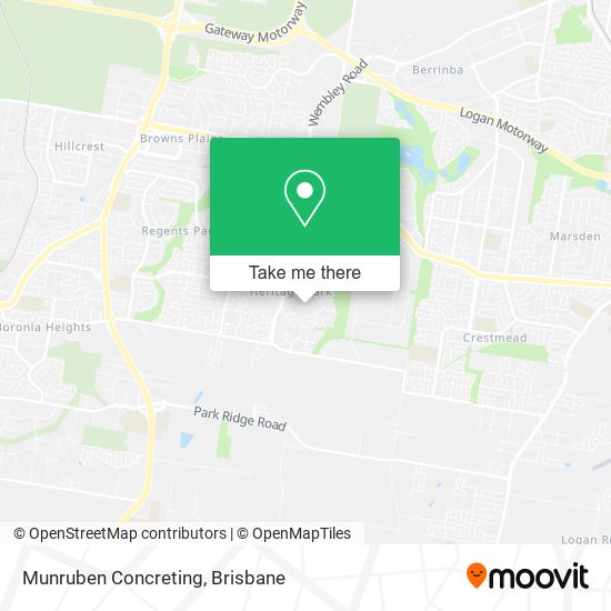 Munruben Concreting map
