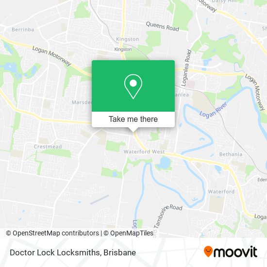 Doctor Lock Locksmiths map