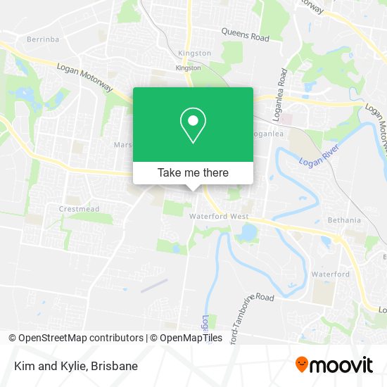 Kim and Kylie map