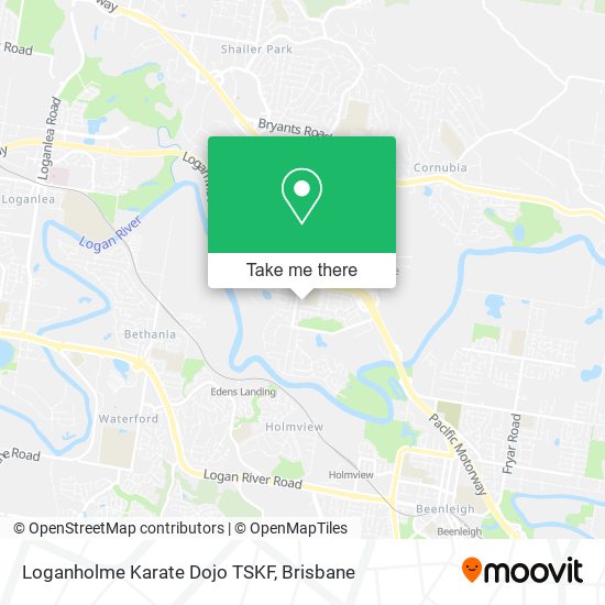 Loganholme Karate Dojo TSKF map