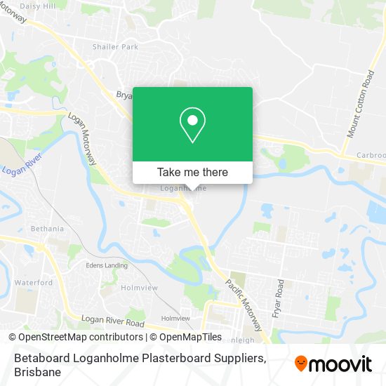 Betaboard Loganholme Plasterboard Suppliers map