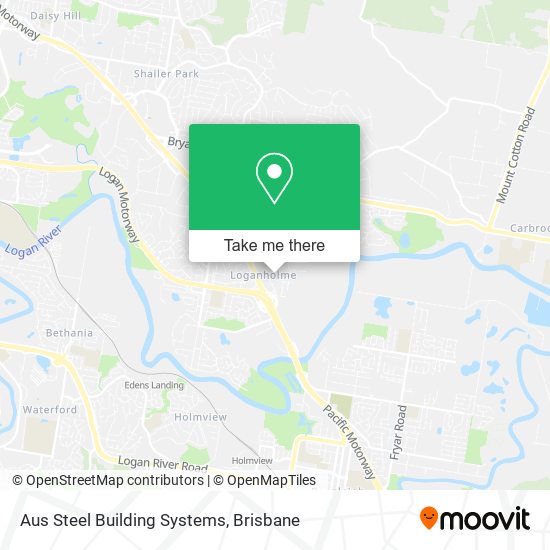 Aus Steel Building Systems map