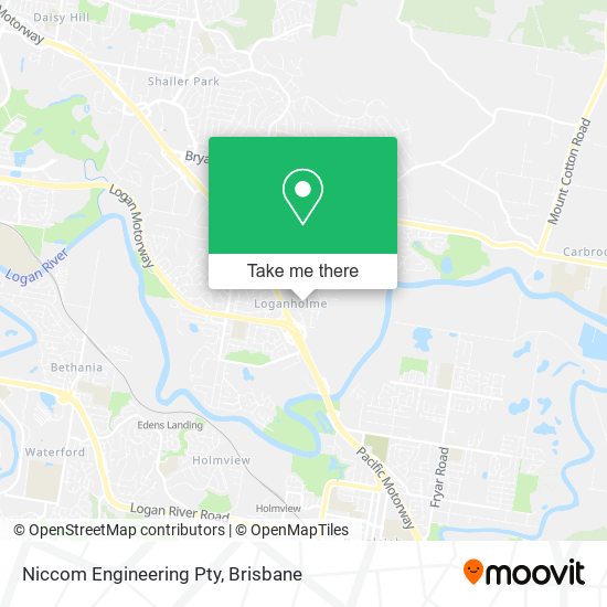 Niccom Engineering Pty map