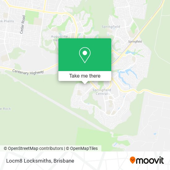 Locm8 Locksmiths map
