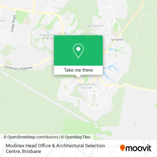 Modinex Head Office & Architectural Selection Centre map