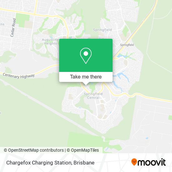 Chargefox Charging Station map