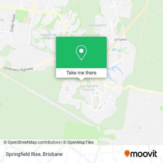 Springfield Rise map