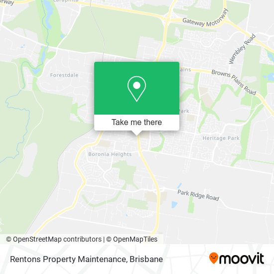 Rentons Property Maintenance map