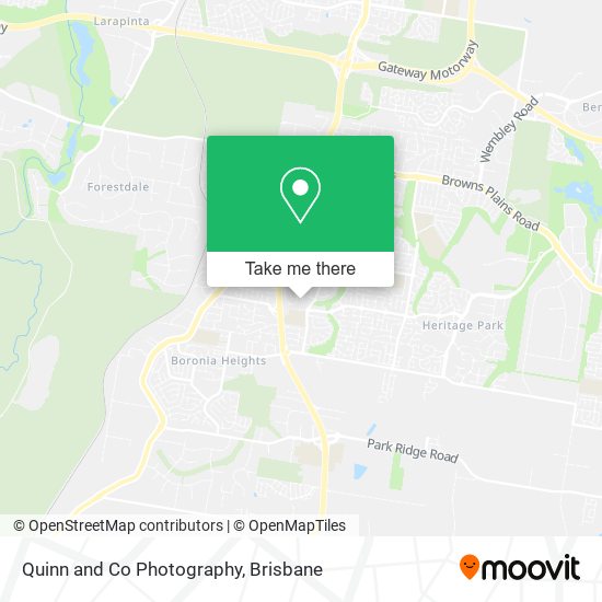 Quinn and Co Photography map