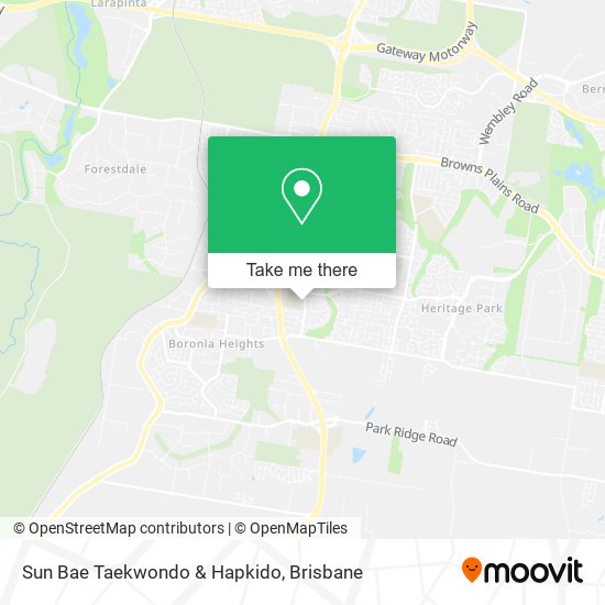 Sun Bae Taekwondo & Hapkido map