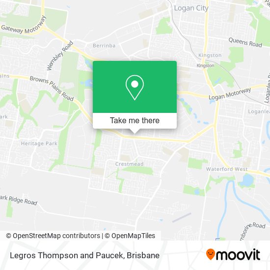 Legros Thompson and Paucek map