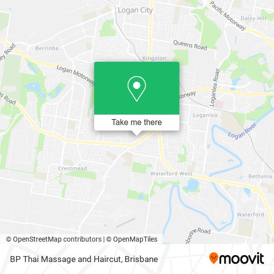 BP Thai Massage and Haircut map