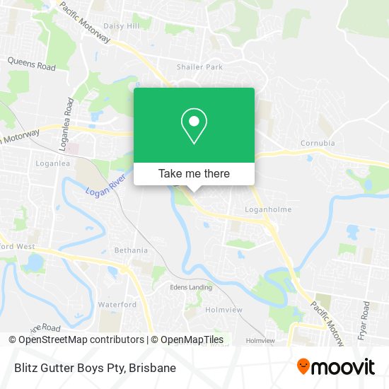 Blitz Gutter Boys Pty map