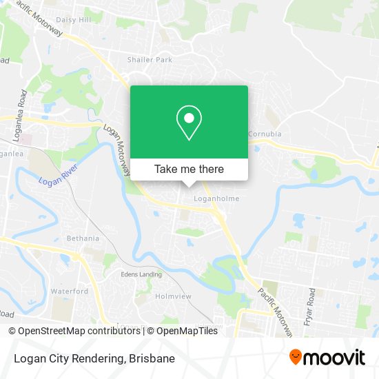 Logan City Rendering map